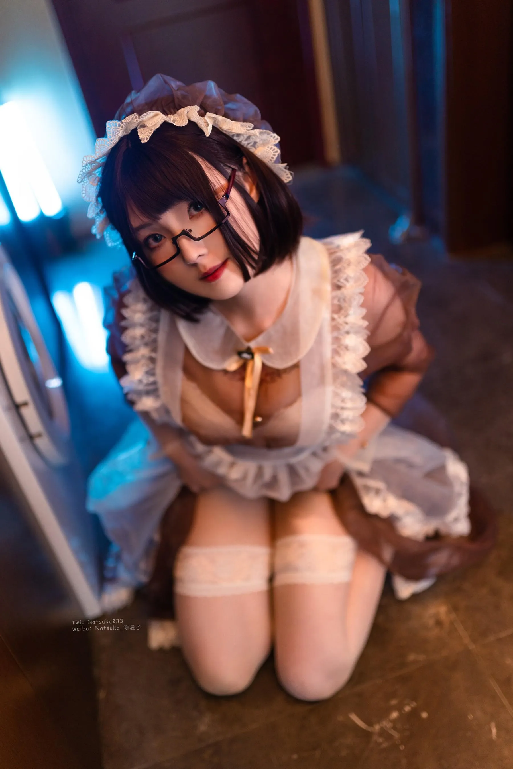 Natsuko夏夏子 – NO.20 透明女仆 [76P]插图7